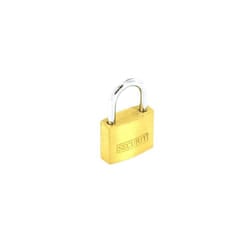 Securit S1152 Brass Padlock 3 Keys 25mm Pack Of 1