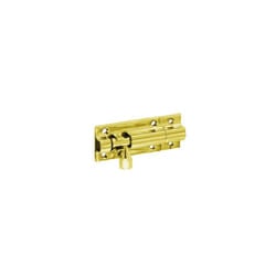 Securit - Brass Door Bolt 1" Wide - 38mm