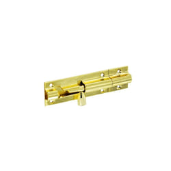 Securit - Brass Door Bolt 1" Wide - 75mm