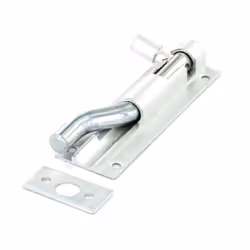 Securit - Aluminium Necked Door Bolt 1" Wide - 75mm