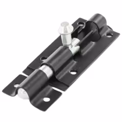 Tower Bolt - 75mm - Black