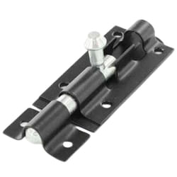 Tower Bolt - 75mm - Black