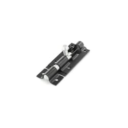 Securit S1582 Tower Bolt Black 100mm Pack Of 1