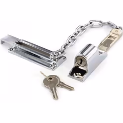 Brass Plated Locking Door Chain