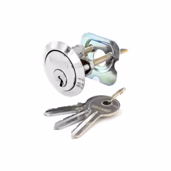 Securit - Chrome Plated Spare Cylinder with 3 Keys - Universal