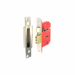 Securit - 5 Lever Sashlock Stainless Steel - 63mm