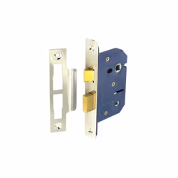 Securit - Bathroom Lock Nickel Plated - 63mm