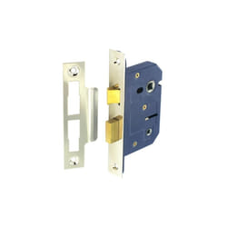 Securit - Bathroom Lock Nickel Plated - 63mm