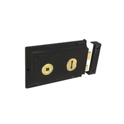 Securit - Black Rim Lock - 150mm