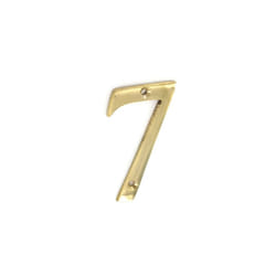 Securit - Brass Numeral No.7 - 75mm