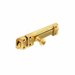 Securit - Brass Door Bolt Heavy - 100mm