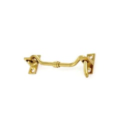 Securit - Brass Cabin Hook - 75mm