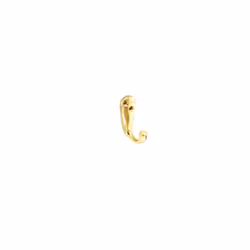 Securit S2566 Brass Robe Hook 50mm Pack Of 2