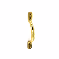 Securit - Brass Sash Handle - 125mm