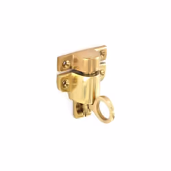 Securit - Brass Fanlight Catch - 65mm