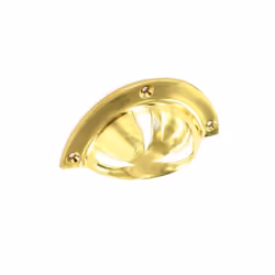 Securit - Brass Drawer Pull - 90mm