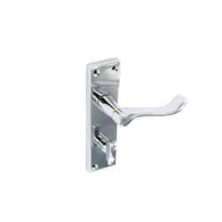Securit - Chrome Scroll Bathroom Handles (Pair) - 150mm