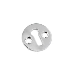 Securit - Chrome Escutcheon Plain - 35mm