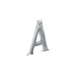 Securit - Chrome Letter 75mm - A