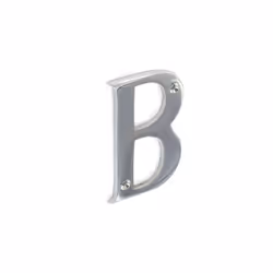 Securit - Chrome Letter 75mm - B