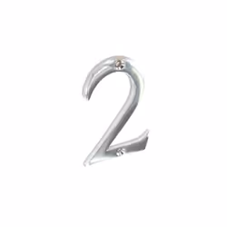 Securit - Chrome Numeral 75mm - 2