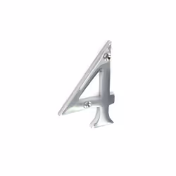 Securit - Chrome Numeral 75mm - 4