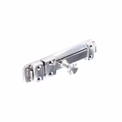Securit - Chrome Heavy Door Bolt - 100mm