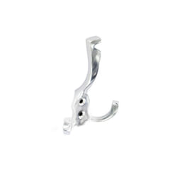Securit - Chrome Triple Coat Hook - 125mm