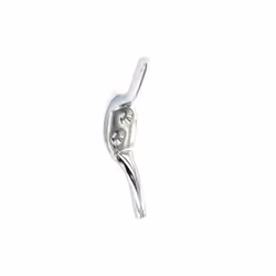 Securit - Chrome Cleat Hook - 75mm