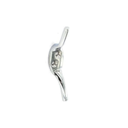 Securit - Chrome Cleat Hook - 75mm