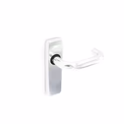 Securit - Aluminium Latch Handles Polished (Pair) - 150mm