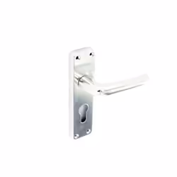 Securit - Aluminium Euro Hadles Bright 1 Pair - 150mm