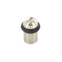 Securit S3435 Brushed Nickel Concealed Fixing Door Stop 30mm Pack Of 1