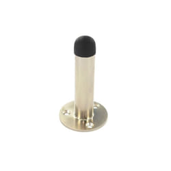Securit - Brushed Nickel Projection Door Stop - 75mm