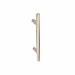 Securit - Brushed Nickel 12mm Cupboard Handles (2) - 128mm