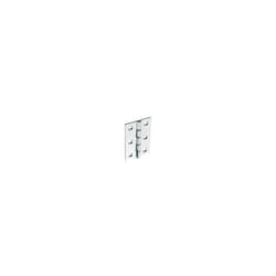 Securit - Chrome Plated D.S.W. Brass Hinges (Pair) - 75mm