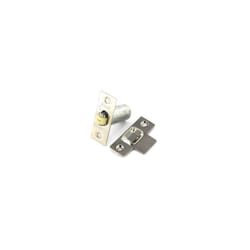 NICKEL PLATED ADJUSTABLE ROLLER CATCH DOOR WITH SCREWS