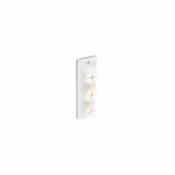 Securit S6362 Towel Holder White Triple Pack Of 1