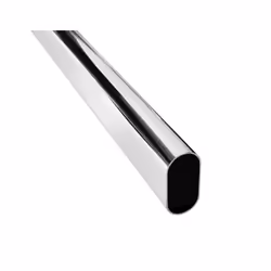 Securit - Chrome Oval Tube 30mm - 8ft