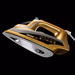 Mediashopping HM497031 iron Steam iron Ceramic soleplate 2200 W Gold
