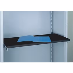 Dynamic Qube by Bisley Roll Out Reference Shelf Grey - BS0023 DD