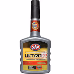 STP Ultra 5 in 1 Petrol System Cleaner, Concentrated Cleaning Power, 400 ml