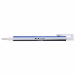 Tombow Mono Eraser Set Includes Zero Round Tip Eraser - White/ Eraser Refills (Pack of 2)