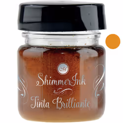 Calligraphy Shimmer Ink Metallic Writing Inks - Glittering Gold
