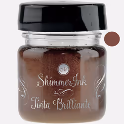 Calligraphy Shimmer Ink Metallic Writing Inks - Praline Frosting
