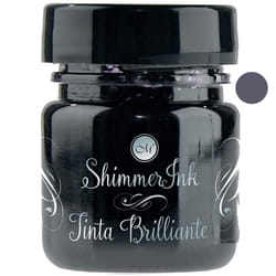 Calligraphy Shimmer Ink Metallic Writing Inks - Black Ice