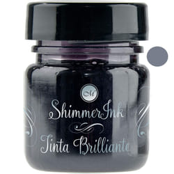 Calligraphy Shimmer Ink Metallic Writing Inks - Silver Lights