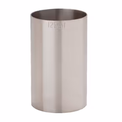 Beaumont Thimble Measure Stainless Steel Bar 125ml Clubs Wine Spirit Drinks Jigger