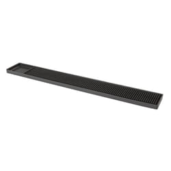 Deluxe Black Rubber Bar Mat 24inch x 3inch