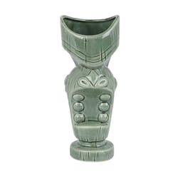 Beaumont Tropical Home Bar Accessories Ceramic Cocktail Large Mouth Tiki Cup